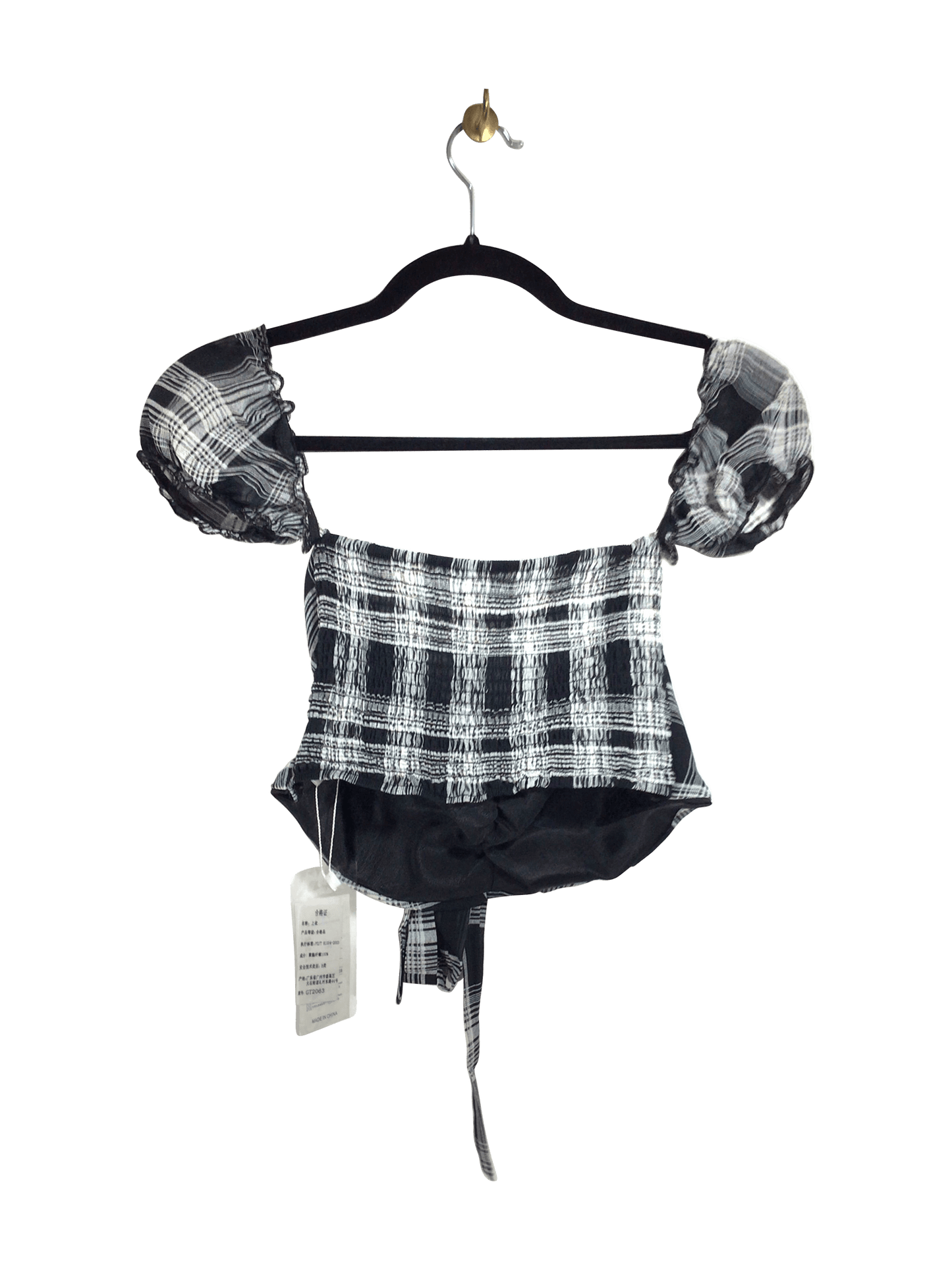 YFFS Women Crop Tops Regular fit in Black - XS - Velora