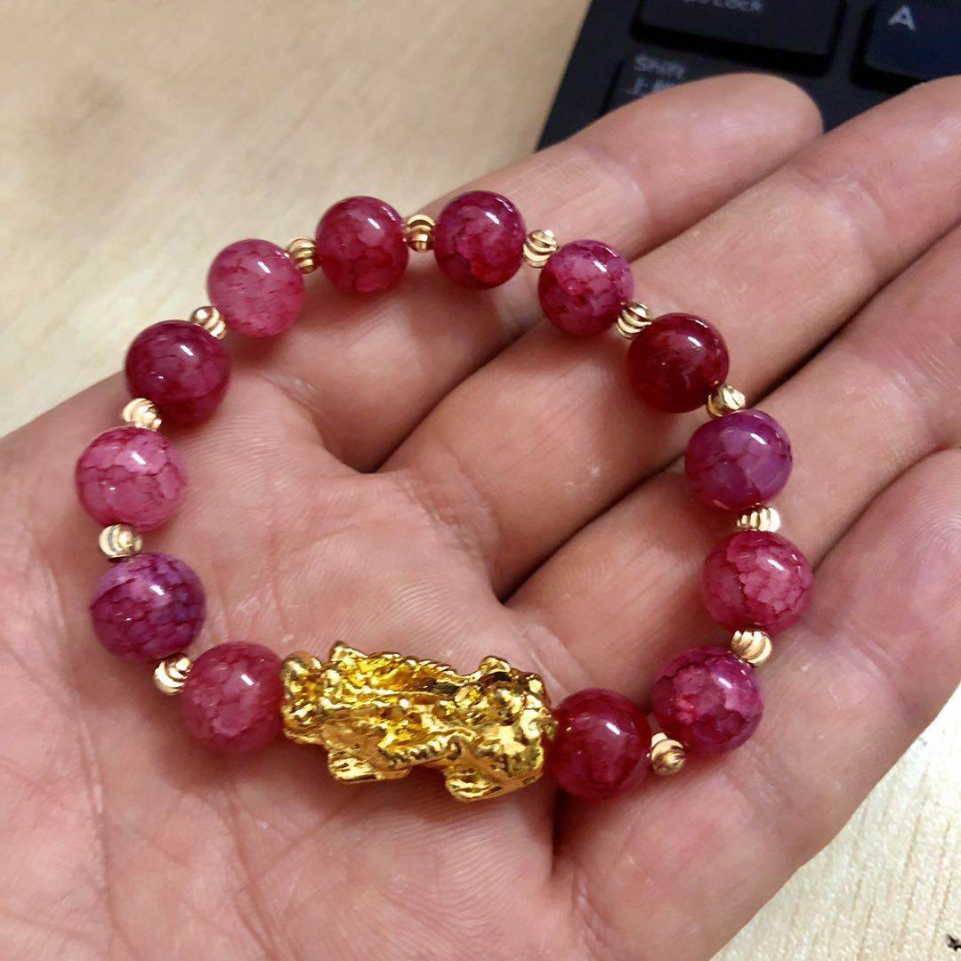 Gold-plated brave bracelets - Velora