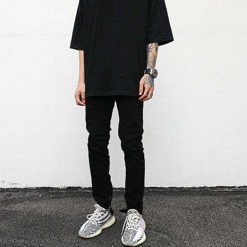 Ankle Zip Denim pant men Jeans