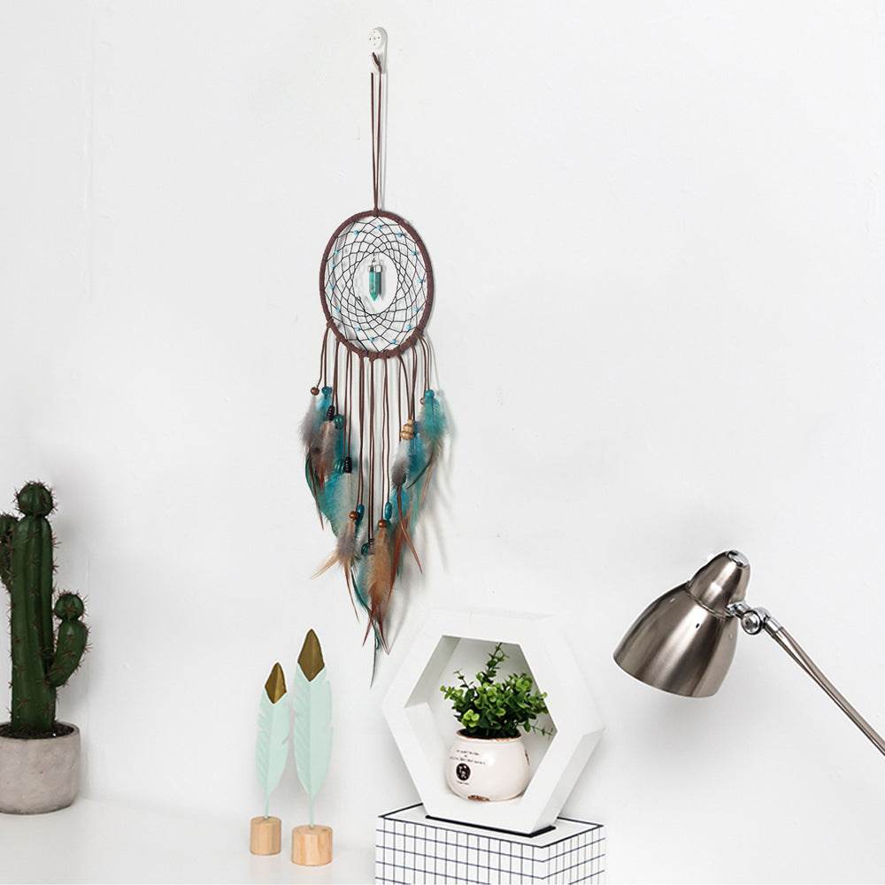 Simple Turquoise Dream Catcher - Velora