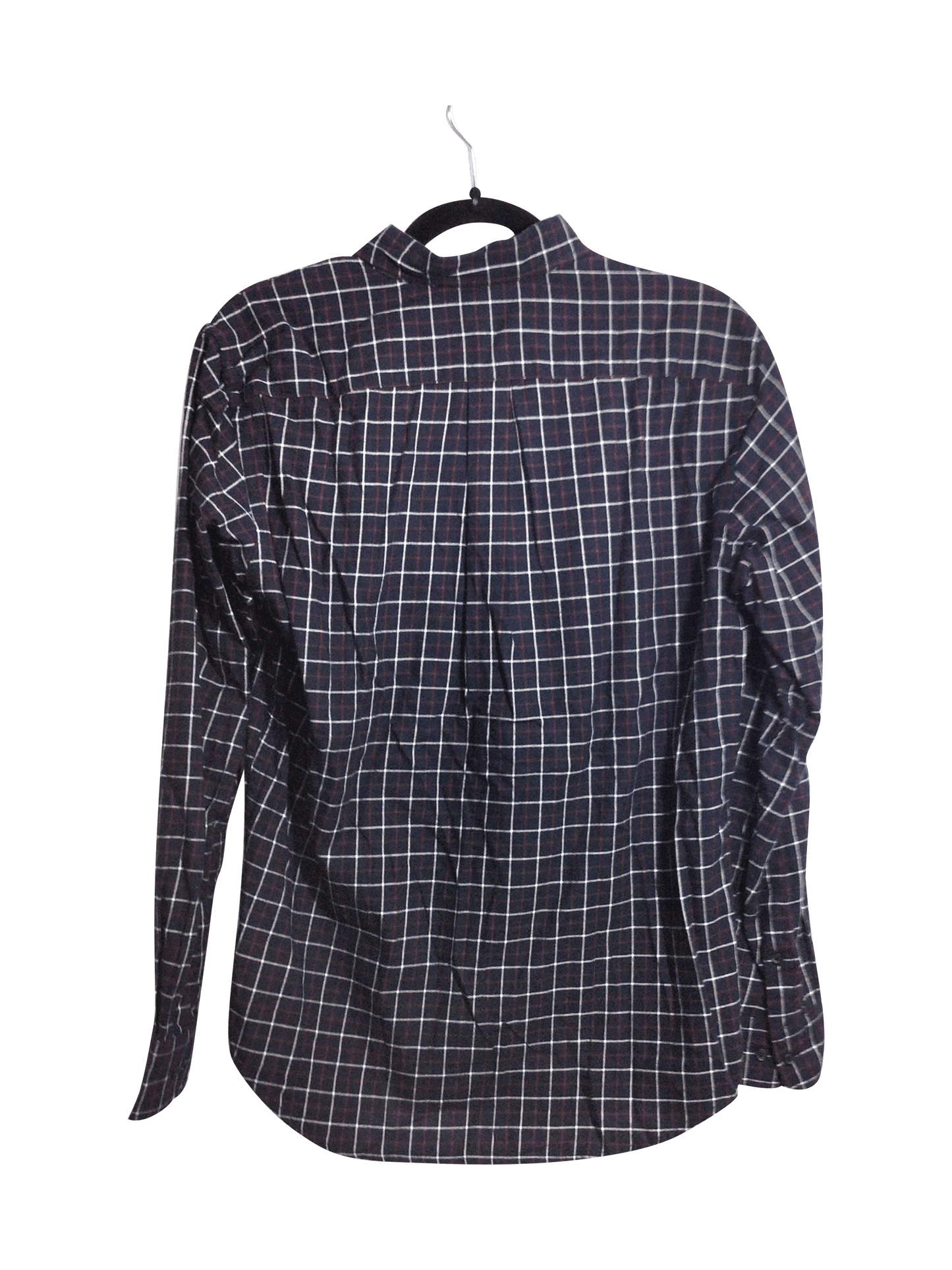 UNIQLO Men Button Down Tops Regular fit in Blue - S - Velora