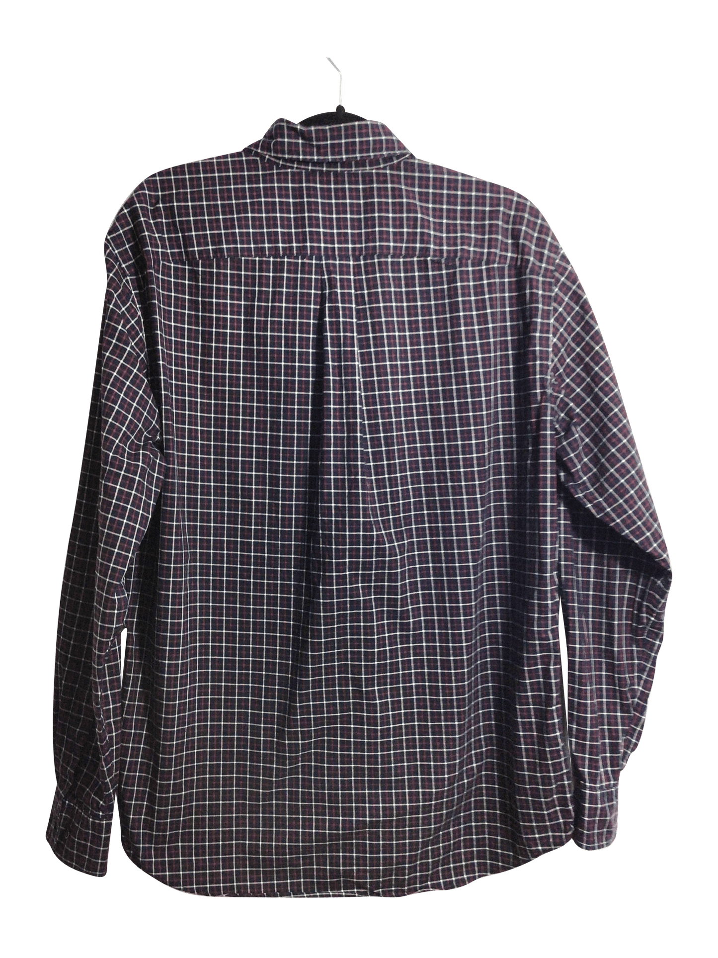 UNIQLO Men Button Down Tops Regular fit in Blue - L - Velora