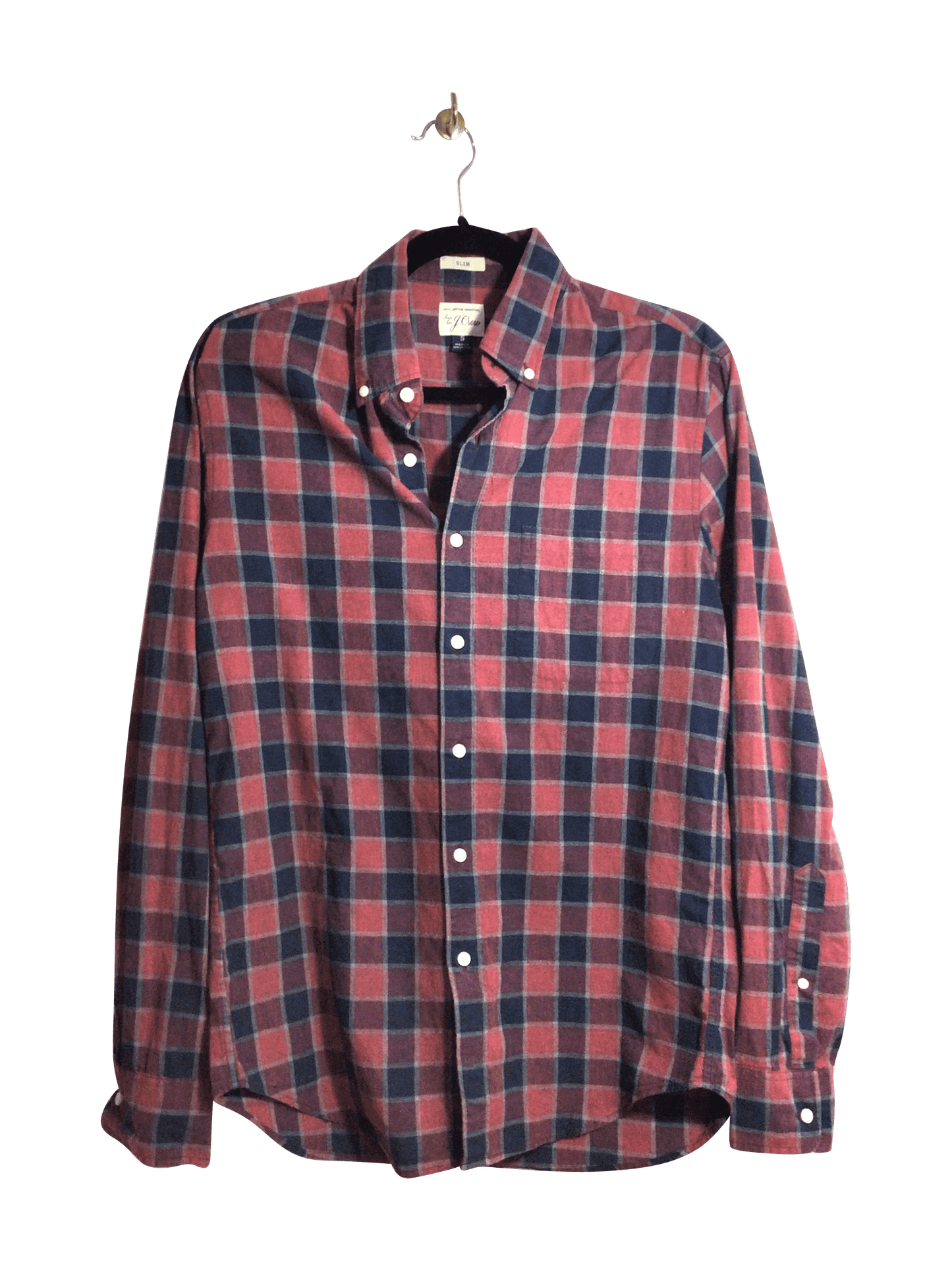 J. CREW Men Button Down Tops Regular fit in Red - S - Velora