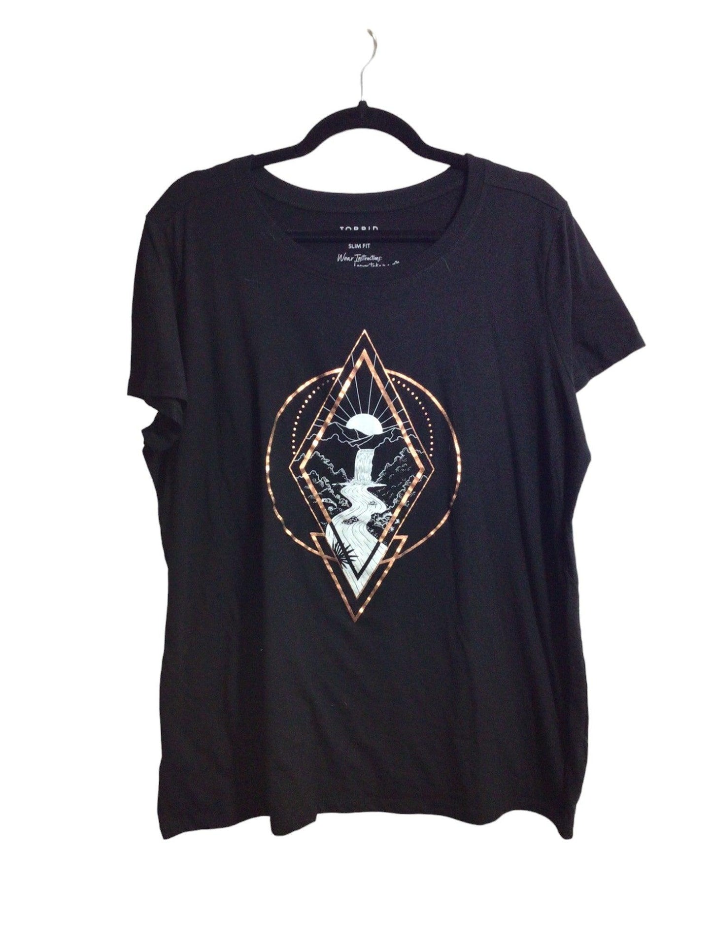 TORRID Women T-Shirts Regular fit in Black - 1 - Velora