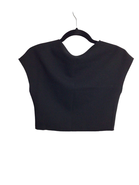 ZARA Women Crop Tops Regular fit in Black - L Koop