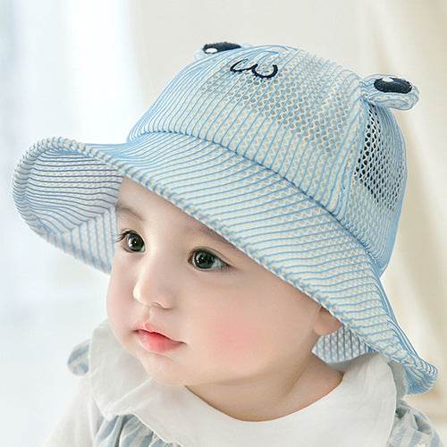 Grid shade sun protection basin hat - Velora