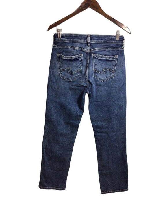 SILVER JEANS Women Straight-Legged Jeans Regular fit in Blue - 27x27 - Velora