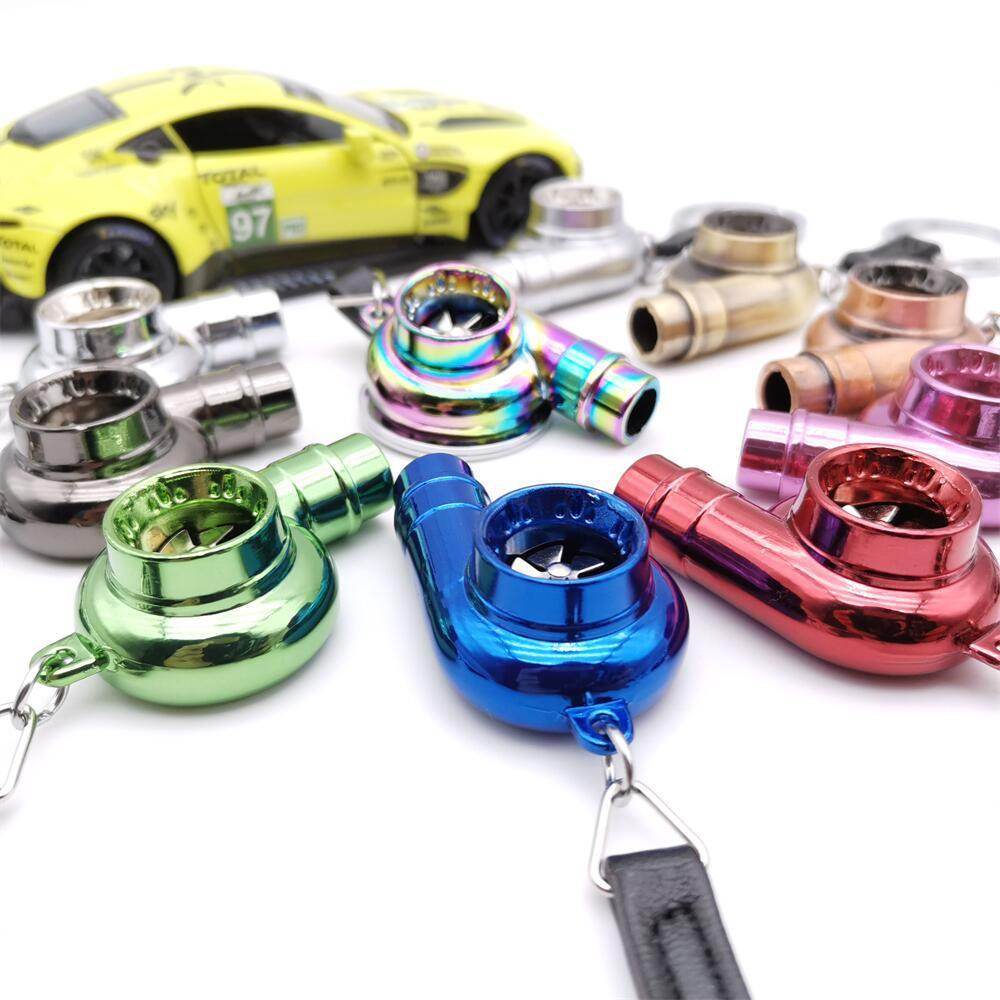 Car Turbo Whistle Modeling Simulation Alloy Metal Keychains - Velora