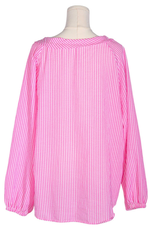 UNBRANDED Women Blouses Regular fit in Pink - L - Velora