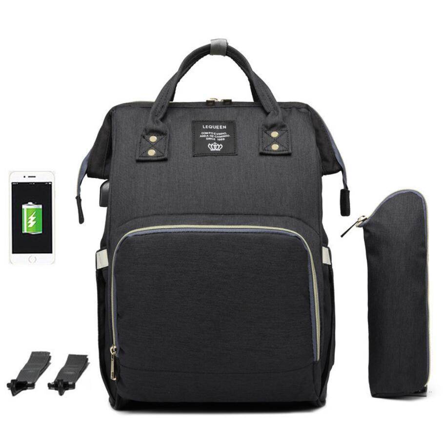 Large Capacity Diaper Bag Mummy Nursing Nappy Backpacks Travel Baby - Velora
