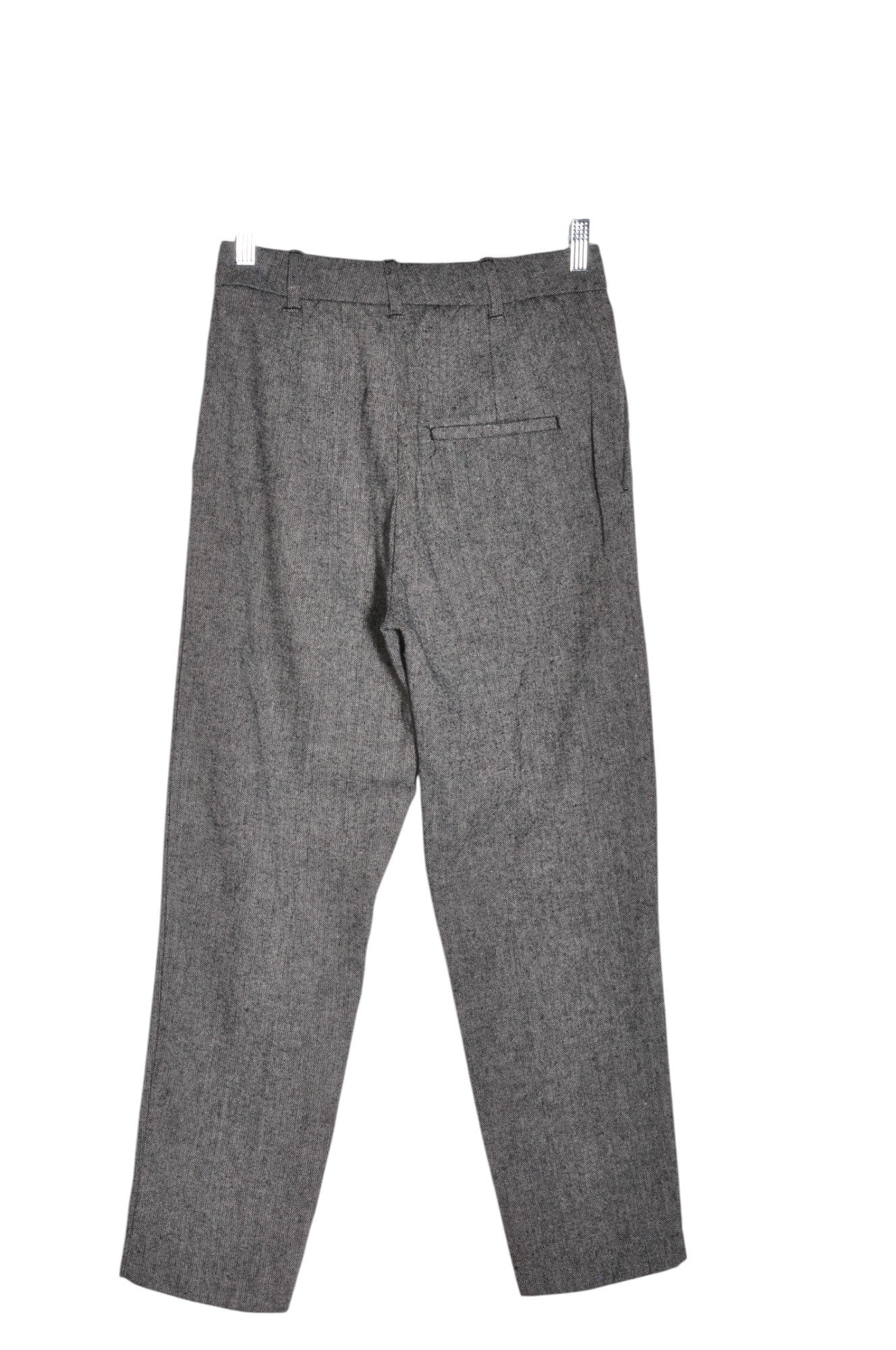 MANGO Women Trousers Regular fit in Gray - 4 - Velora