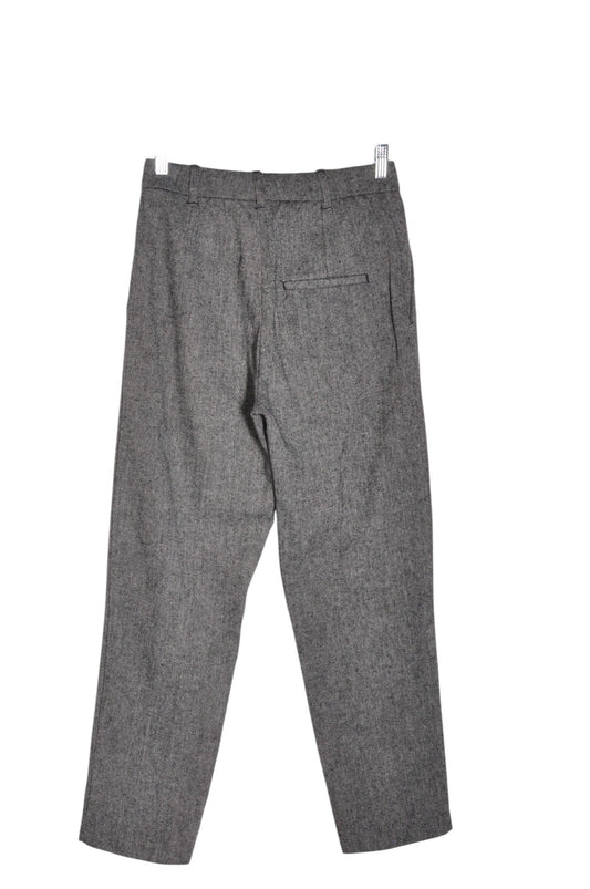 MANGO Women Trousers Regular fit in Gray - 4 - Velora