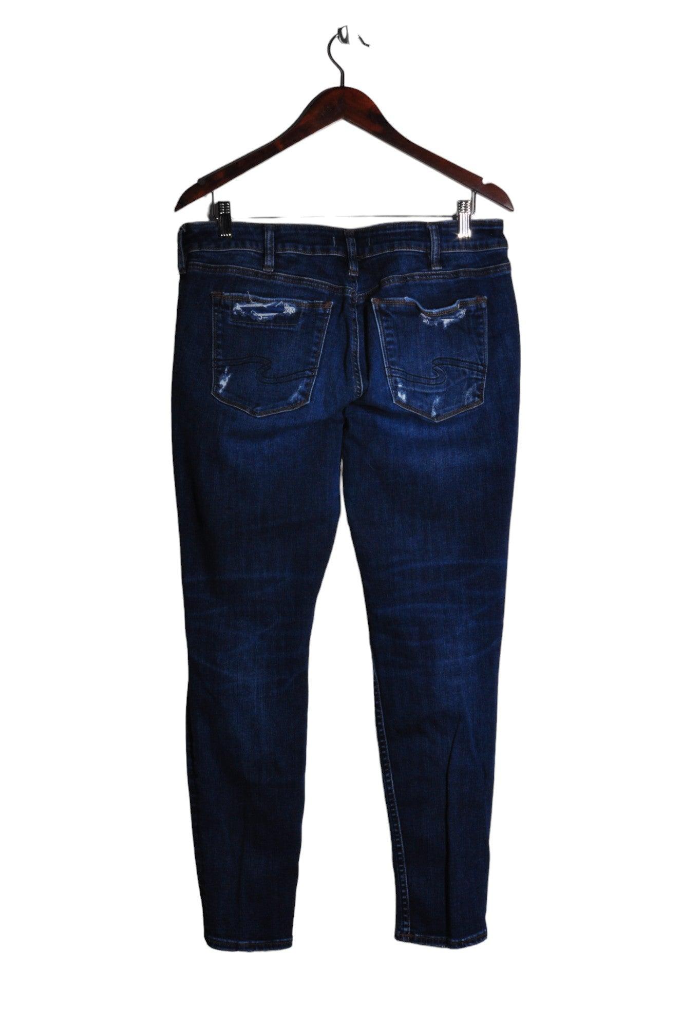 SILVER JEANS CO. Women Straight-Legged Jeans Regular fit in Blue - 33x29 - Velora