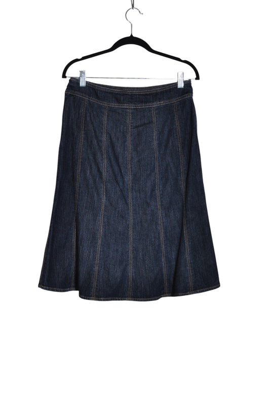 KASPAR Women Denim Skirts Regular fit in Blue - 6 - Velora