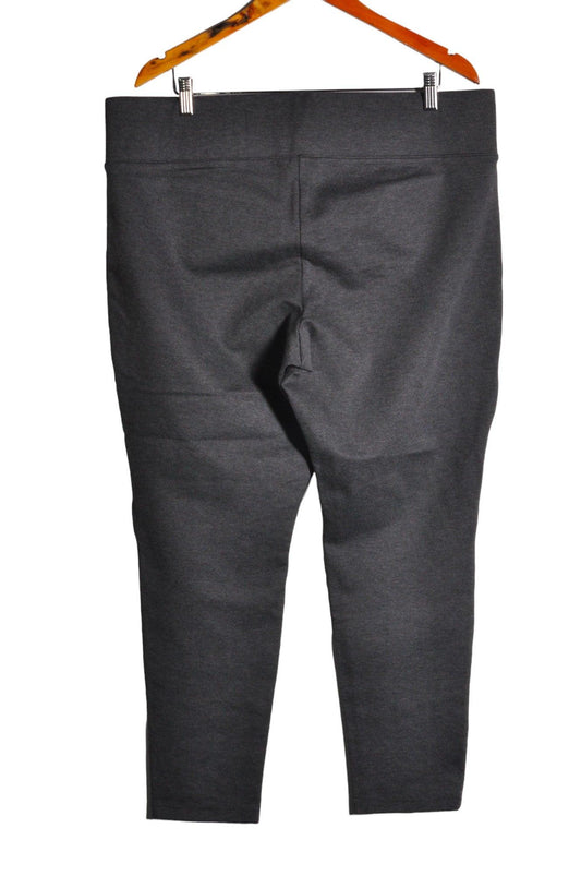 TORRID Women Work Pants Regular fit in Gray - 2 - Velora