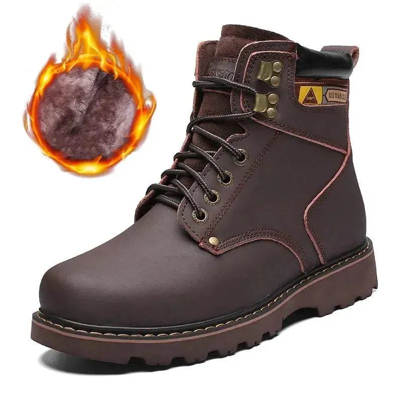 Fashion Winter tooling boots mens non slip work safety boot - Velora