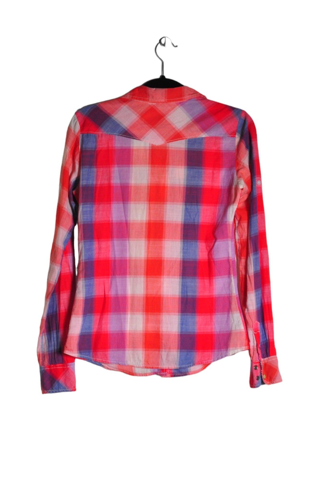 MAISON SCOTCH Women Button Down Tops Regular fit in Red - 1 - Velora