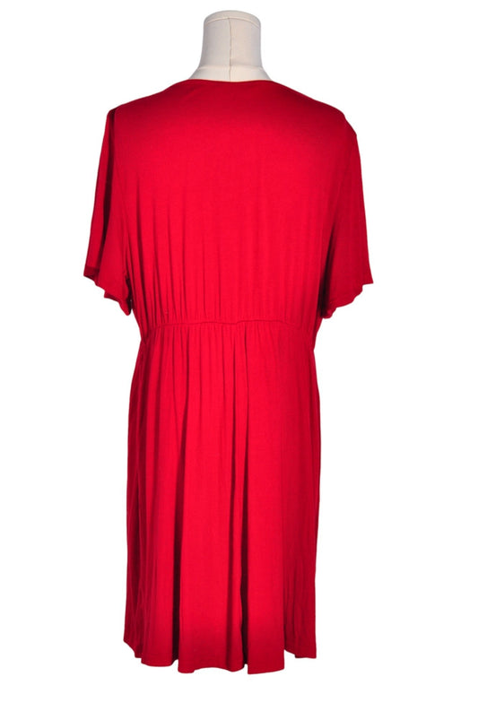 BLOOM CHIC Women Maxi Dresses Regular fit in Red - 16 - Velora