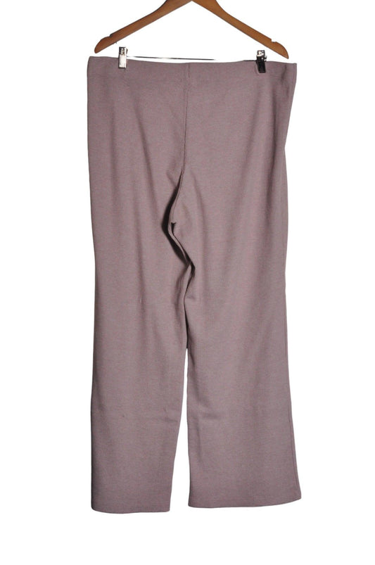 H&M Women Work Pants Regular fit in Gray - XL - Velora