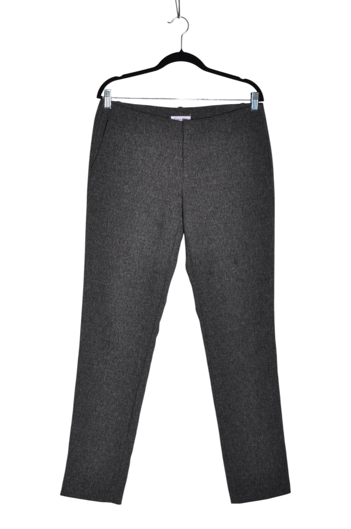 CALVIN KLEIN Women Trousers Regular fit in Gray - 8 - Velora