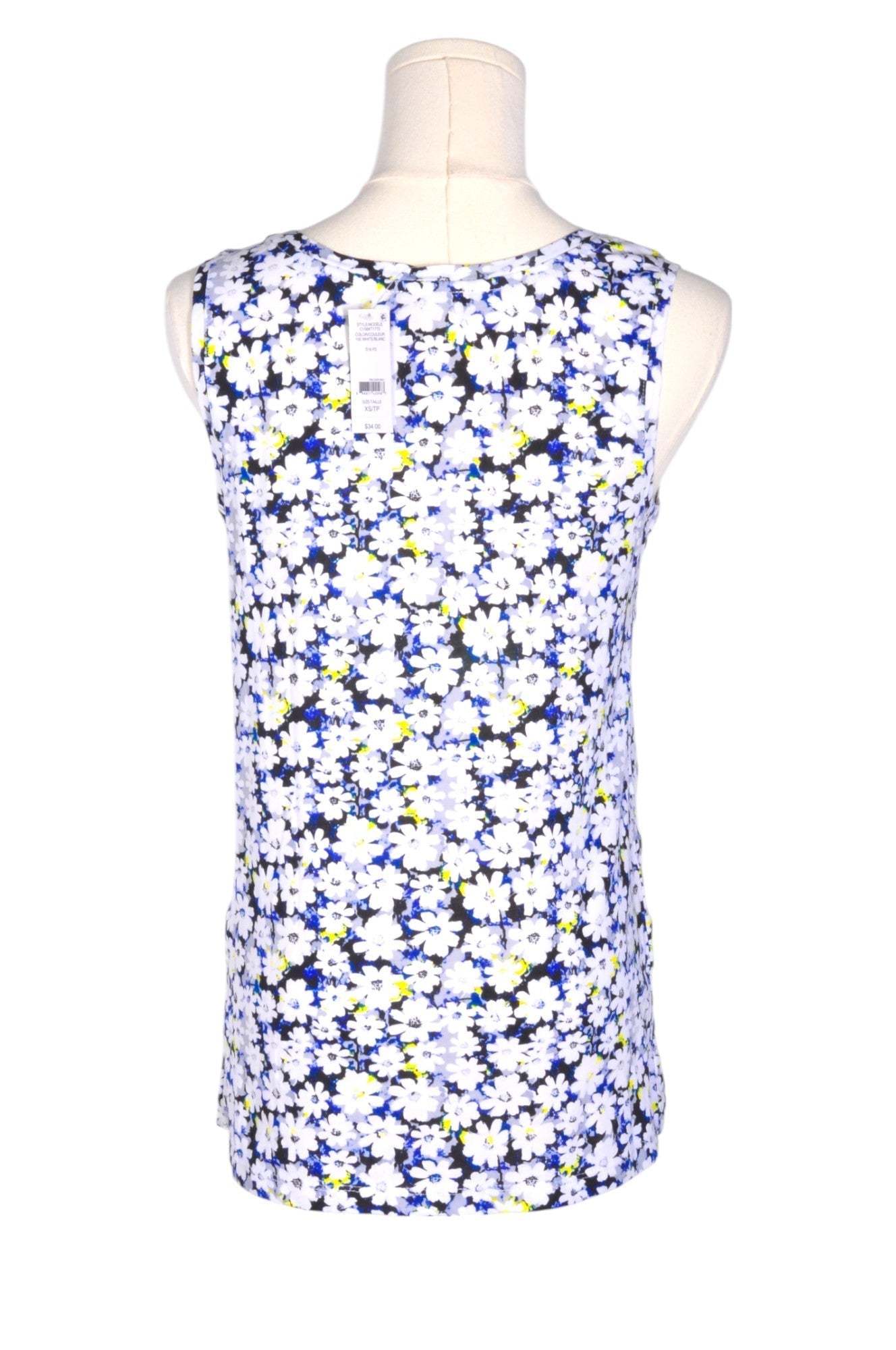 LORD & TAYLOR Women Tank Tops Regular fit in Blue - XS - Velora