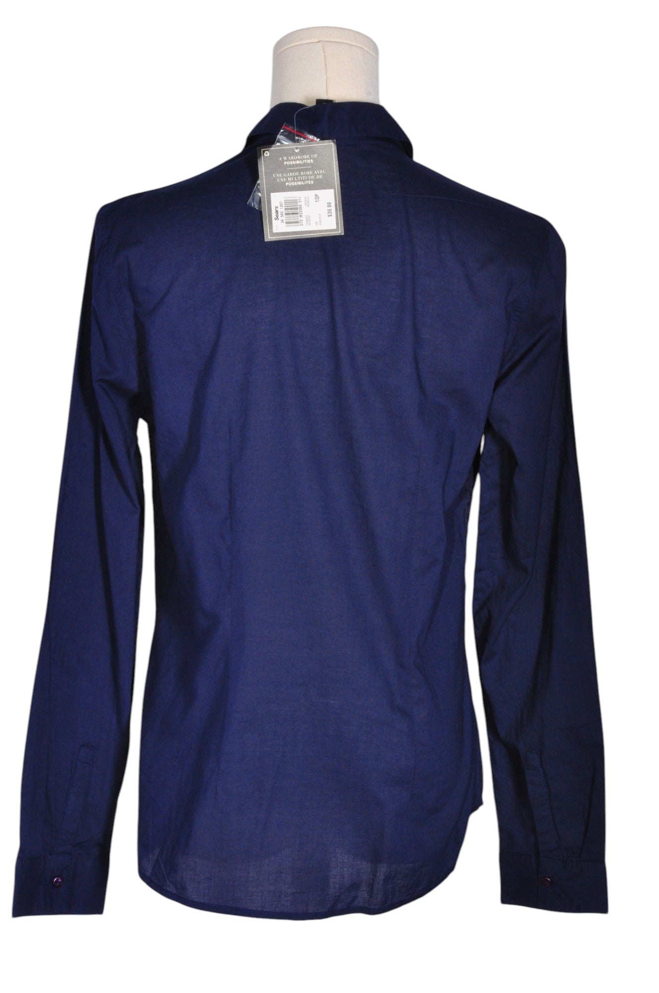 JESSICA Women Button Down Tops Regular fit in Blue - 10 - Velora