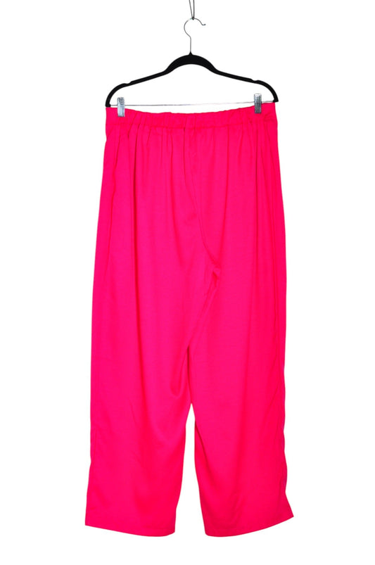 SHEIN Women Palazzo Pants Regular fit in Pink - XL - Velora