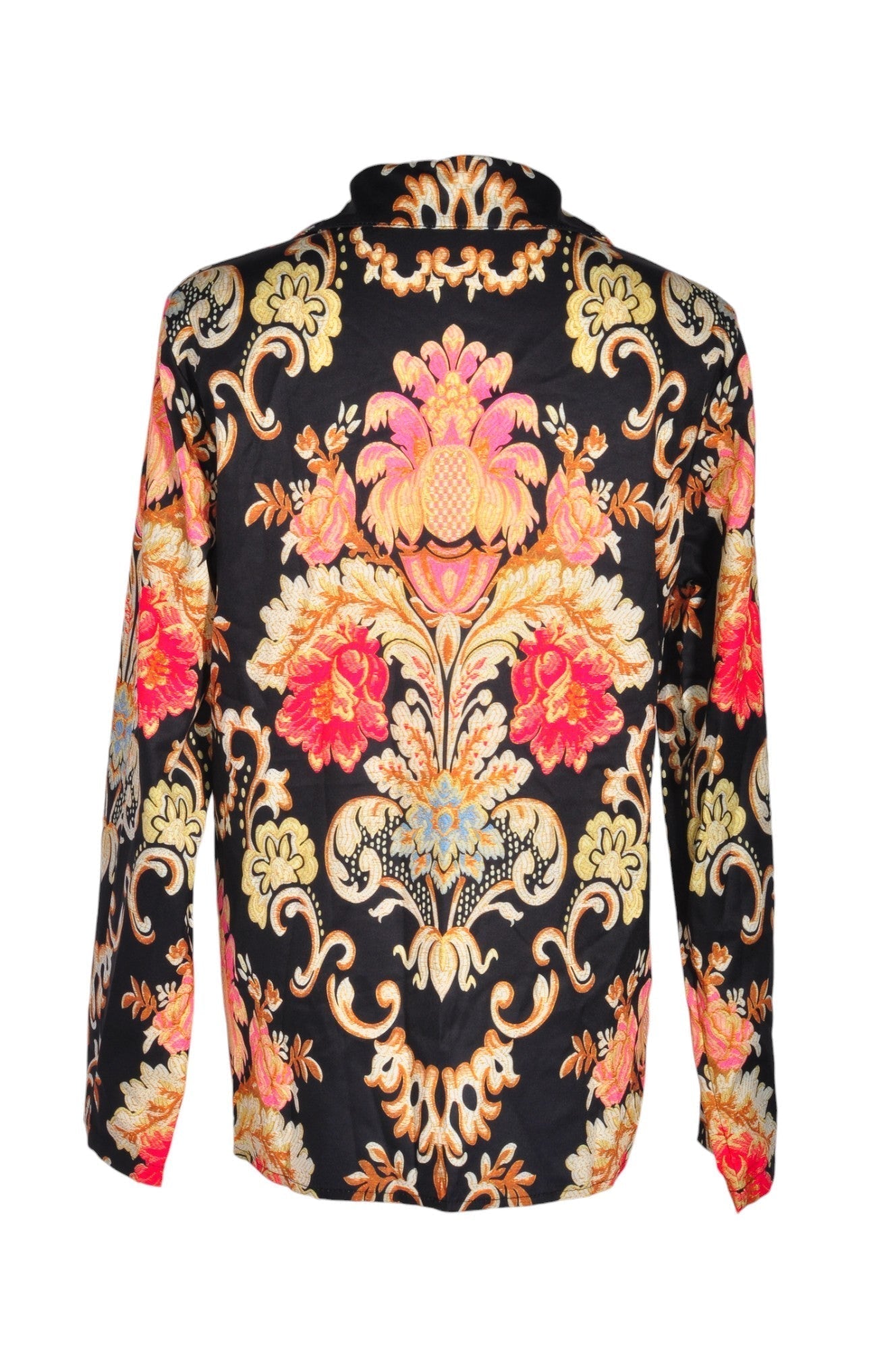 UNBRANDED Women Button Down Tops Regular fit in Pink - M - Velora