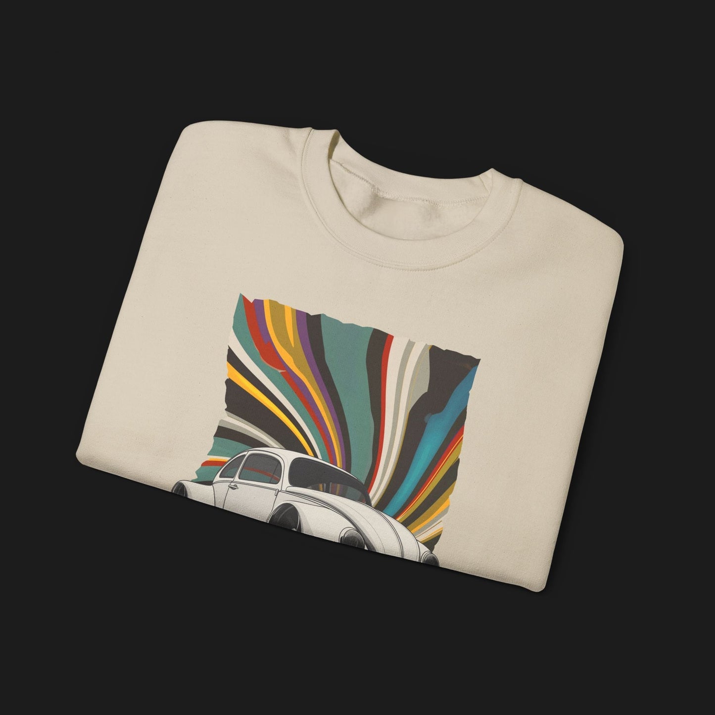 Vintage Goods Bug Automotive Graphic Crewneck | Mens & Womens (Unisex) Sweater - Velora