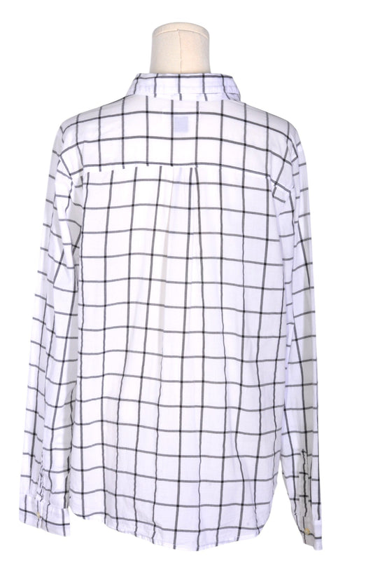 OLD NAVY Women Button Down Tops Regular fit in White - XL - Velora