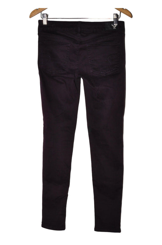 AMERICAN EAGLE Women Straight-Legged Jeans Regular fit in Purple - 2 - Velora