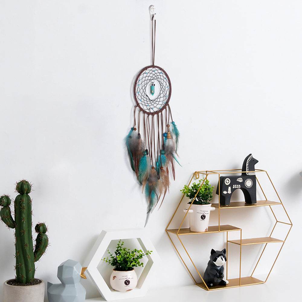 Simple Turquoise Dream Catcher - Velora