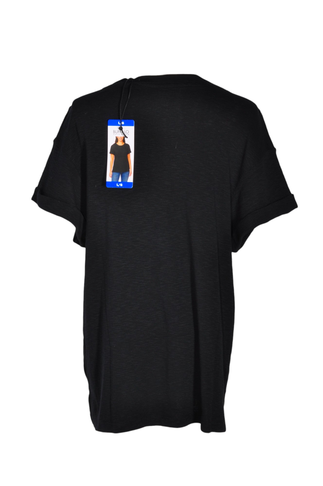 BUFFALO BY DAVID BITTON Women T-Shirts Regular fit in Black - L - Velora