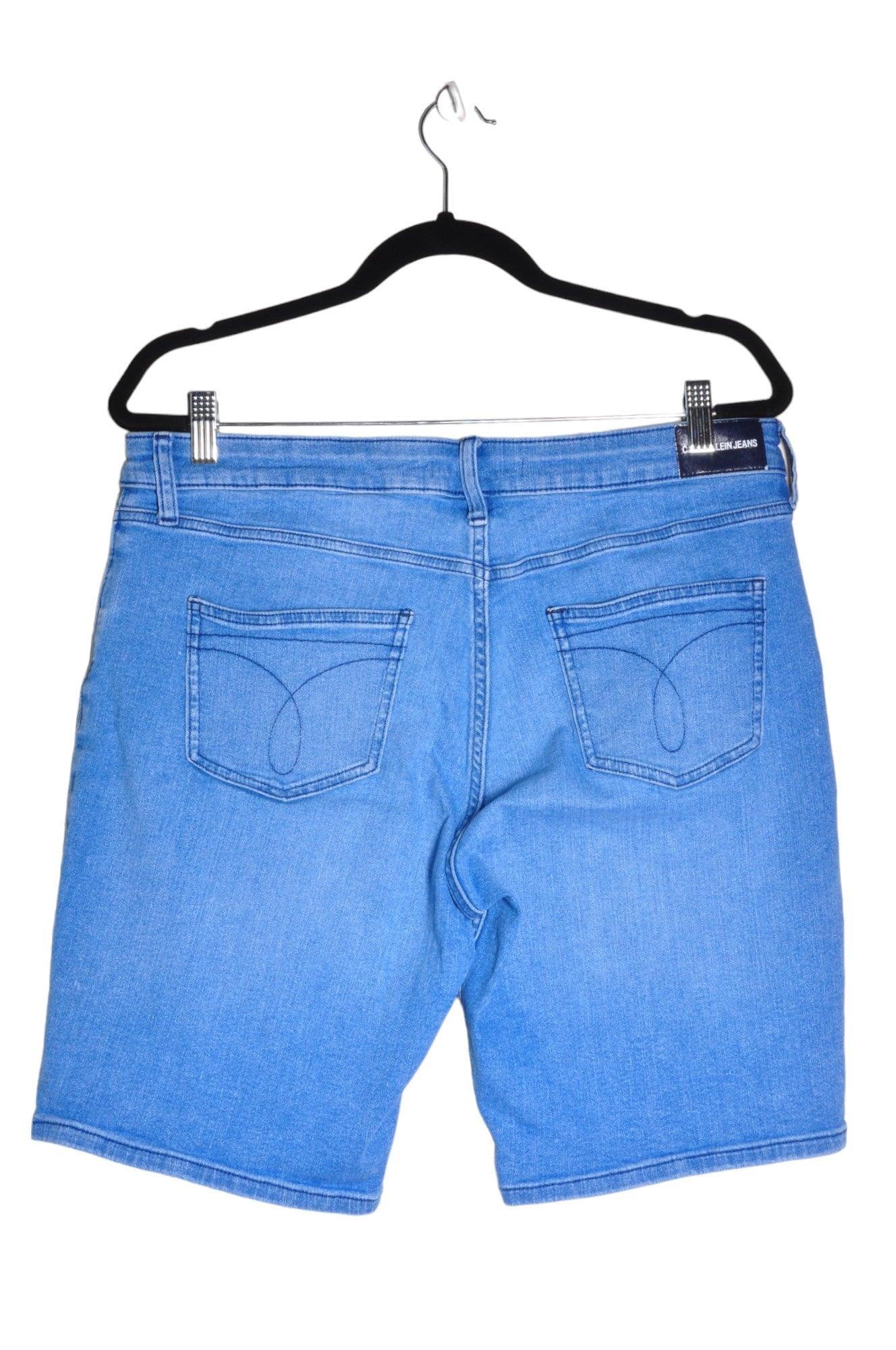 CALVIN KLEIN Women Denim Shorts Regular fit in Blue - 16 - Velora