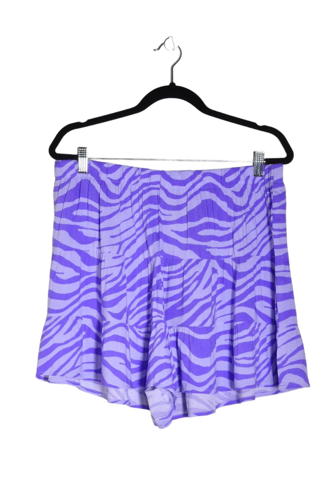 NOBO Women Casual Skirts Regular fit in Purple - L, XXL - Velora