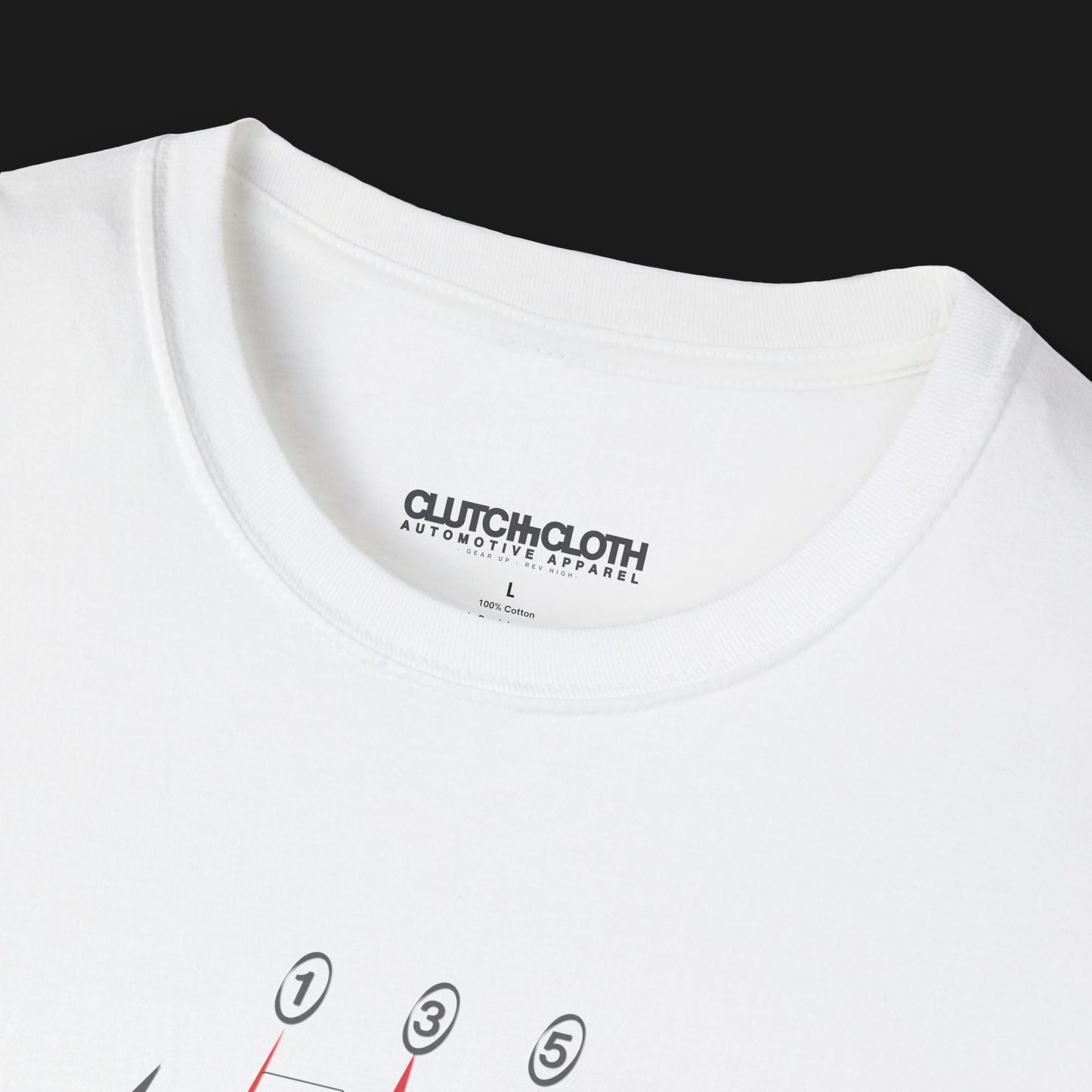 Manual Gear Shift Heartbeat Automotive Graphic T-Shirt | Mens & Womens (Unisex) - Velora