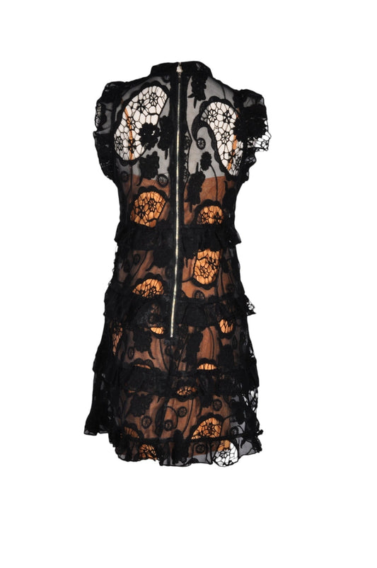 LINE & DOT Women Midi Dresses Regular fit in Black - M - Velora