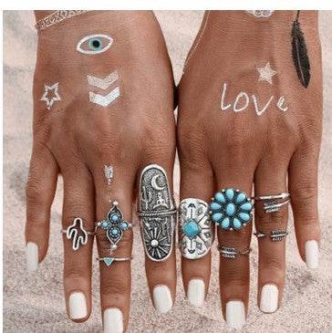 Boho Vintage Ring Sets - Velora