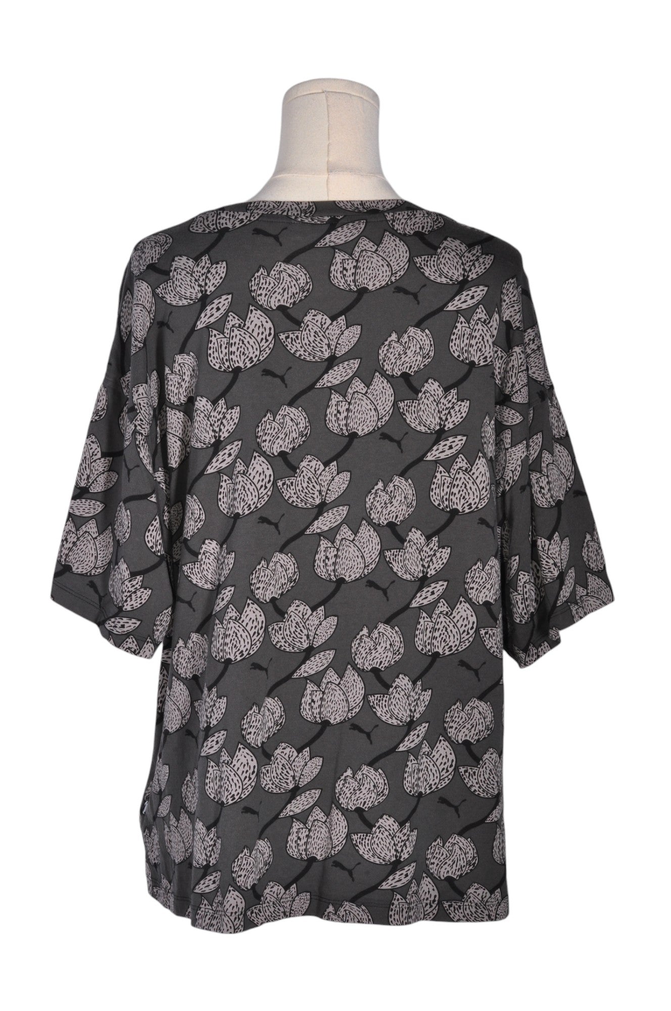 PUMA Women T-Shirts Regular fit in Gray - XL - Velora