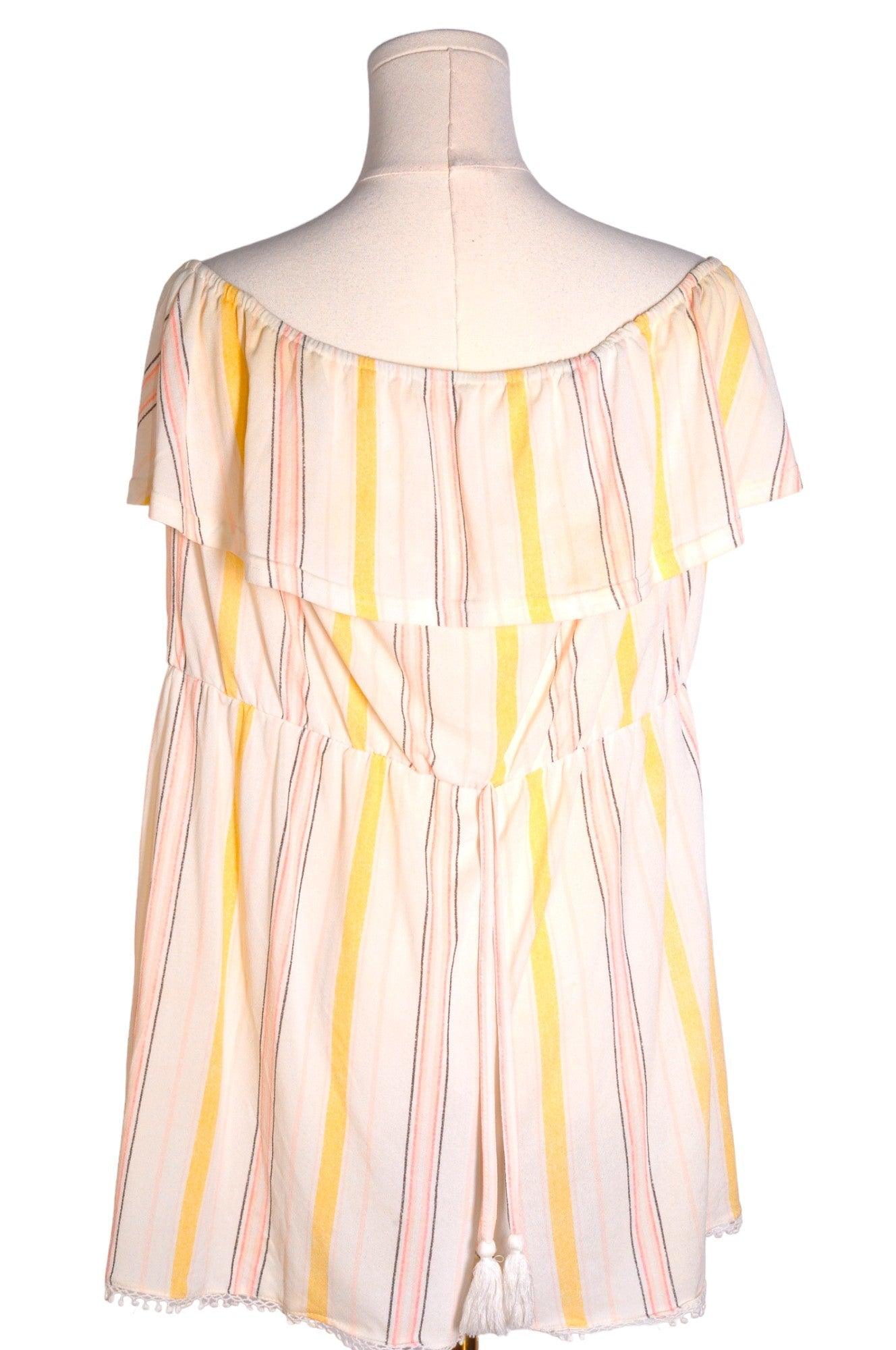 ARDENE Women Blouses Regular fit in Beige - XL - Velora