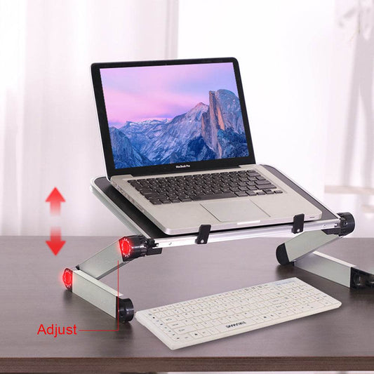 Foldable Laptop Stand Ergonomic Desk Tablet Holder - Velora