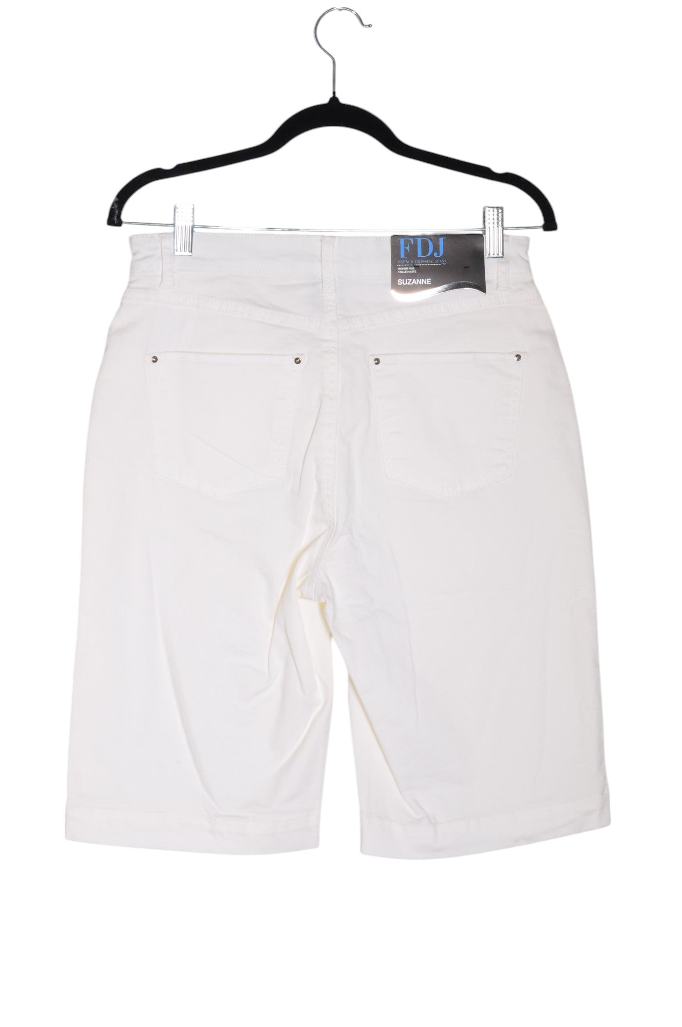 FDJ Women Classic Shorts Regular fit in White - 8 - Velora