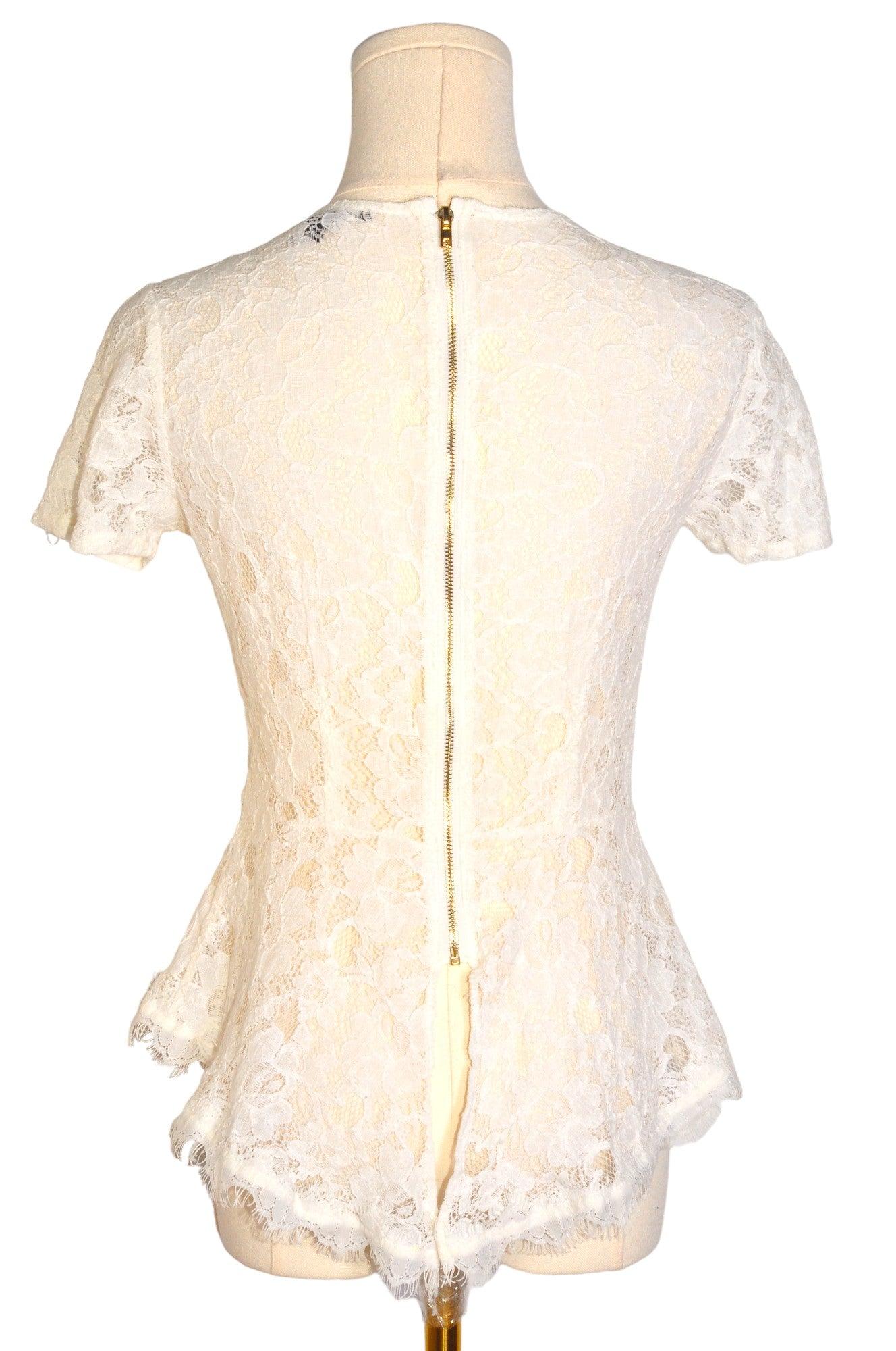 FOREVER 21 Women Blouses Regular fit in White - S - Velora