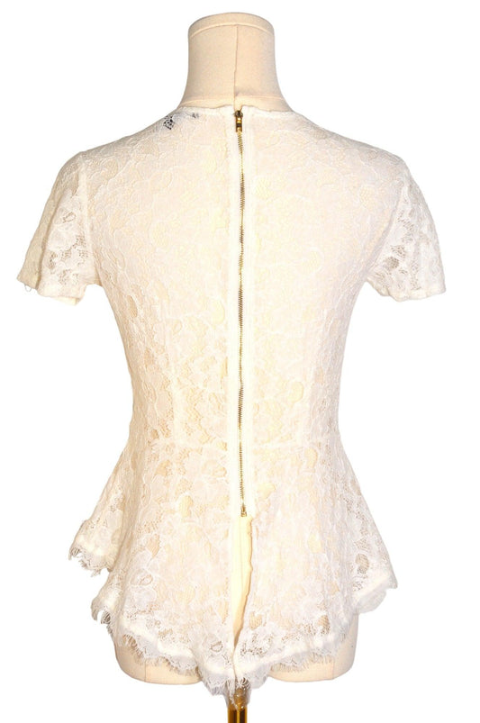 FOREVER 21 Women Blouses Regular fit in White - S - Velora