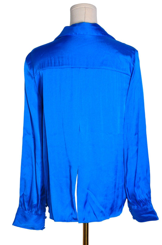 ZARA Women Blouses Regular fit in Blue - L Koop