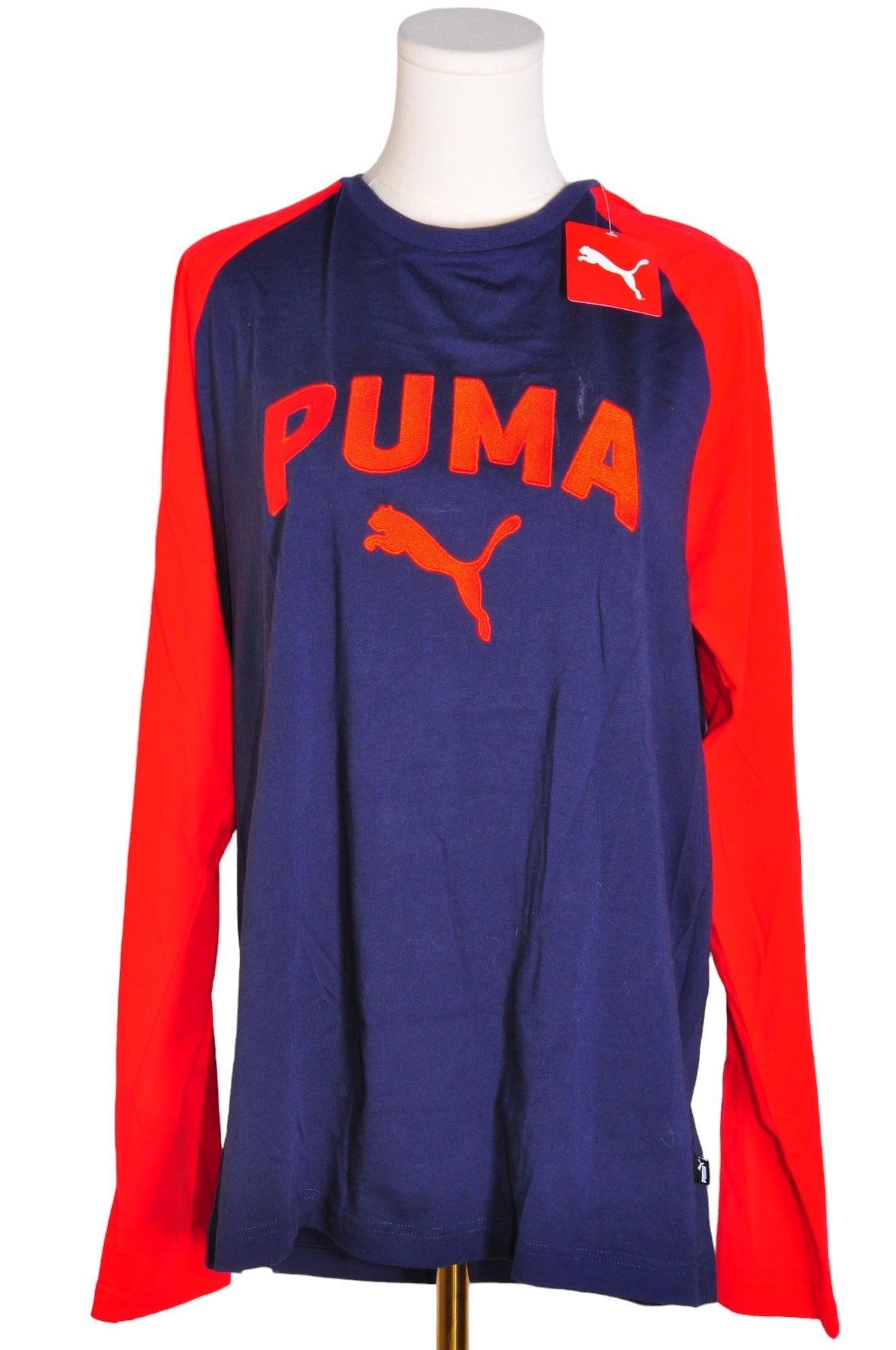 PUMA Men T-Shirts Regular fit in Blue - L - Velora