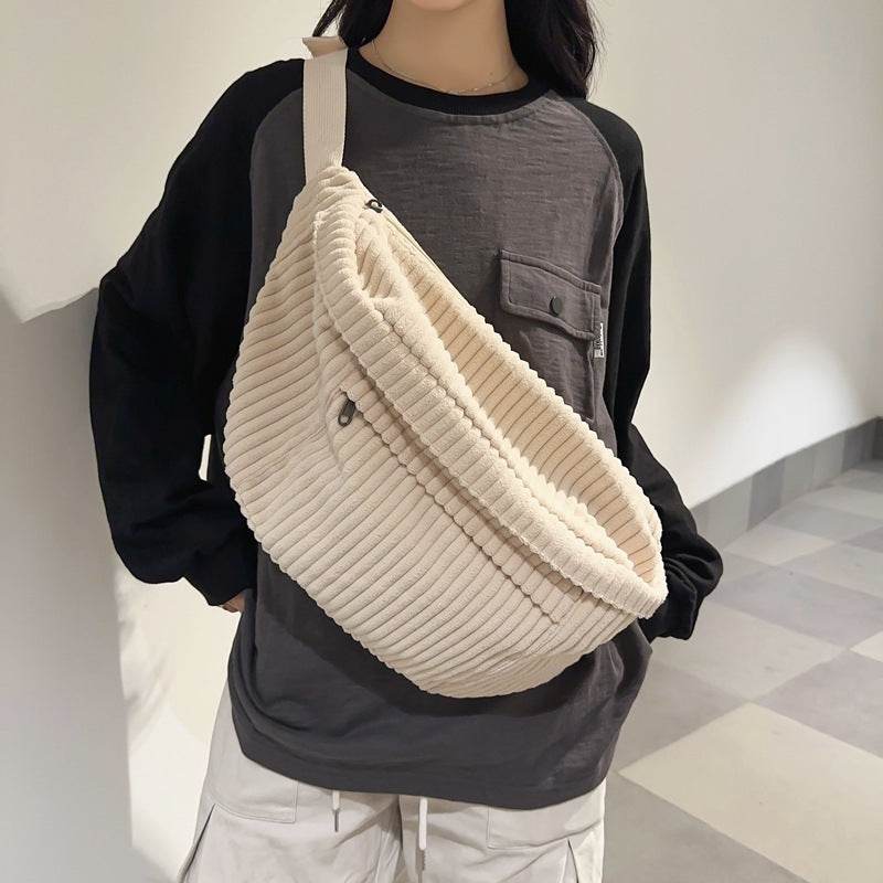 Women's Messenger Bag Simple Versatile Large Capacity - Velora