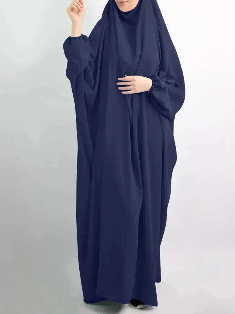Abaya for Umrah Jalabiya for Women Plain Kaftan Abaya Arabwear for Women - Velora