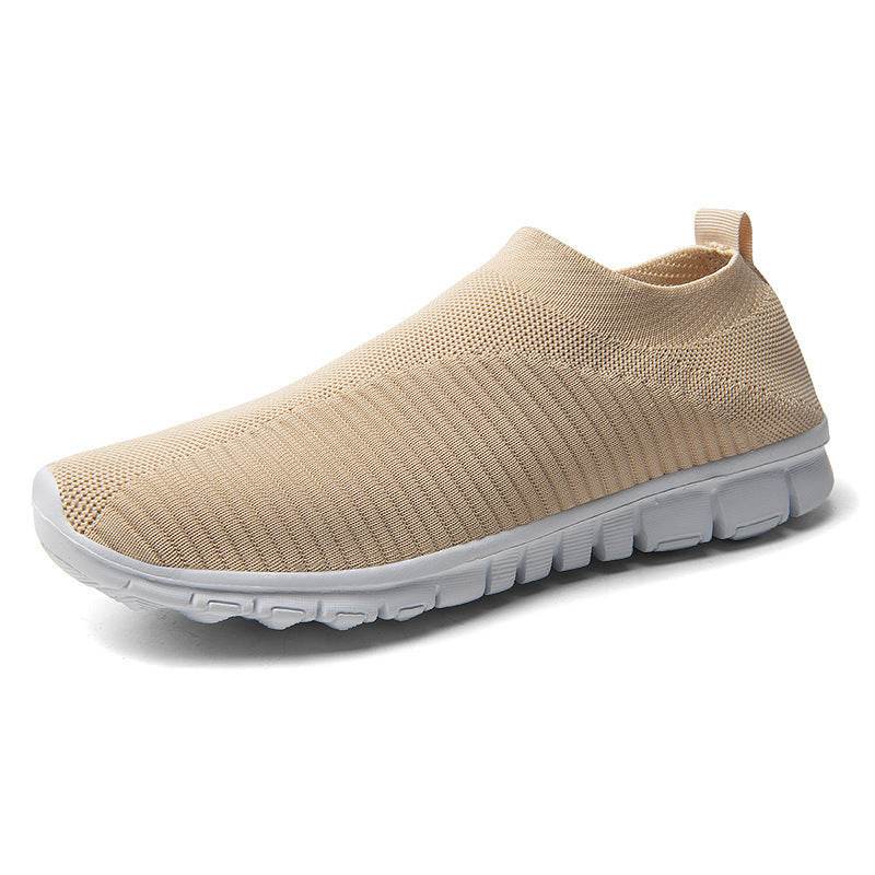 Fashion All-match Casual Sports Shoes Flying Woven Breathable - Velora