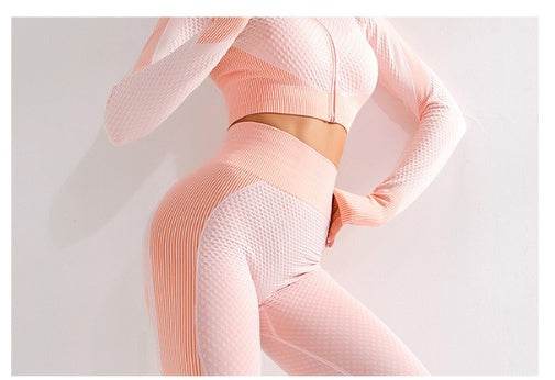 Seamless Workout Yoga Sets women leggings - Velora